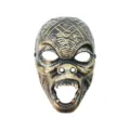 Halloween Tier Monster Vollgesicht Kunststoff Maske Maskerade Party Requisiten realistisch - Bronze Gorilla