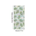 Película para ventana de hojas verdes adhesivo de vidrio arcoíris decoración 100x43cm - XCBL002 / 43x100cm: Rollo de Espuma EPE