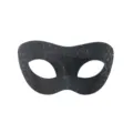 Zwarte maskerade masker met gebarsten bliksem patroon voor feest Halloween en kostuum. - Zorro Craquelé-Zwart