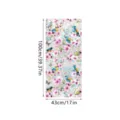 Waterproof static window sticker with watercolor bird and cherry blossom design, 100x43cm. - XCBL018 / 43x100cm: Pearl Cotton Roll