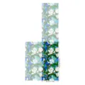 Stained glass window film floral privacy sticker decorative anti-UV home glass sticker - BL176 / 45x100cm