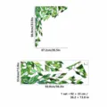 Window film size details showing finished 86x67cm and sheet 92x33cm dimensions clearly. - CBCJD324 (Left Side)