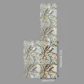 Película para ventana estática con patrón de flores y pájaros, adhesivo decorativo. - SWBL002: Vinilo para cristal de doble cara con patrón de piedra de colores / 43x100cm