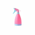 500ml candy color plastic water spray bottle, portable hand-held garden plant watering sprayer. - Pink