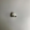 Universal kitchen faucet adapter in white plastic with metal clamp for easy installation. - Universal Connector