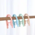 Cintre pliable portable de voyage en plastique gain de place séchoir rangement pratique neuf - Couleur aléatoire