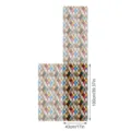 Raamfolie statisch PVC retro ruit kleurrijke glassticker voor woningdecoratie 43x100cm - SWBL048 / 43x100cm