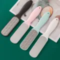 Large double-sided foot file and rasp set for dead skin and callus removal in 4 colors. - Random Color