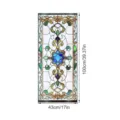 Victorian style stained glass window sticker decorative film 43x100cm home decor - SWBL101: Victorian Style / 43x100cm