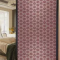 Raamfolie met geometrisch patroon voor privacy en zonwering in uw huis of kantoor. - BL387