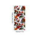 Stained glass window film sea turtle static PVC anti-collision decorative sticker 100x43cm - XCBL037 / 43x100cm: Pearl Cotton Roll