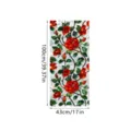 Stained glass rose window film static clinging decorative glass sticker for home decoration - XCBL041 / 43x100cm: Pearl Cotton Roll
