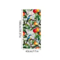 Stained Glass Window Film Static Cling Bird Plant Decorative Window Film 100x43cm - XCBL050 / 43x100cm: Pearl Cotton Roll