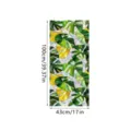 Green plant rainbow static window film PVC glass sticker 43x100cm decorative film - XCBL055 / 43x100cm: Pearl Cotton Roll
