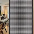 Geometrische raamfolie matglas sticker decoratieve privacyfolie voor thuis wonen - BL396