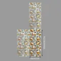 Film pour vitre décoratif adhésif statique vitrail motif chat 100x43cm pour la maison - SWBL014 : Stickers en verre double face à motif de pierre colorée