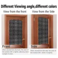 Film pour fenetre en verre geometrique autocollant anti-uv de protection intime. - BL400 : Mat pur / 45x100cm