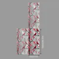 Film de confidentialité pour fenêtre décoratif avec motif cardinal rouge et cerisier, 43x100cm - SWBL019 : Stickers en verre double face à motif de pierre colorée