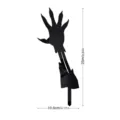 Halloween Ghost Hand Ground Plug Acrylic Mirror Wall Sticker Outdoor Garden Yard Decor - YKL057B