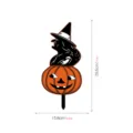 Halloween bruja calabaza estaca de jardin decoracion para cesped vintage fiesta festivo articulo - TYU212C: Impresión a doble cara