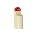 Portaspazzolino elettrico da parete senza perforazione supporto di stoccaggio per bagno. - 1 Pezzo / Crema