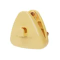 Yellow plastic heavy duty clothes clip and hook multi-functional household drying peg - 1 Piece / Warm Yellow