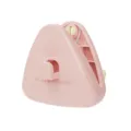 Pink plastic windproof clothes clip multi-functional household drying clip with hook. - 1 Piece / Peach Pink
