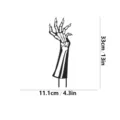 Halloween esqueleto mano metal jardin estaca exterior arbol inserto decoracion medidas - JSTY320 - Modelo F