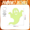 Halloween hanging luminous ghost decoration with suction cup and fishing string for party. - YGHA027