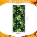 Halloween window sticker detail size 45x100cm spooky castle PVC static cling decor. - BL377