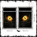 Halloween tromaktiko mati drakou aftokollito parathyrou diakosmisi 80x120cm - Με Μαύρη Κορδέλα
