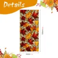 Autumn maple leaf stained glass window film privacy sticker decorative 45x100cm - BL381