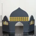Ornement de bureau architectural de style Moyen-Orient pour decoration Ramadan Eid - MXFB021-Style A