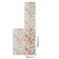 3D embossed rose window film static cling glass sticker home decorative privacy sticker 43x100cm - FDBL024 Rose / 43x100cm