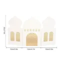 Ornement de bureau paravent architectural de style oriental pour decor de maison de fete. - MBT070-Modèle B