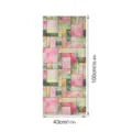 3D Geembossed Statische Raamfolie Geometrische Glassticker Decoratieve Folie 43x100cm - FDBL035 / 43x100cm