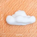 3D συμπαγές σύννεφο μαγνητικό αυτοκόλλητο ψυγείου χαριτωμένη διακόσμηση σπιτιού λευκό 5cm - 3DCT106 Σύννεφο: Σχέδιο B (συσκευασία σε χάρτινη κάρτα)
