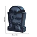 Halloween Tombstone LED Light 3D Printed Bat Tree Spooky Festival Party Decoration 7cm - HW3D007 Model B (With 1m Fishing Line)