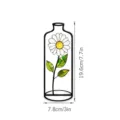 Buntglas dekorative Blumen Vase Flasche fuer Heim Tischdekoration Ornament Artikel - TYU825: Typ B