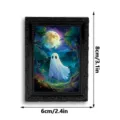 Halloween 3D Geist magnetischer Kühlschrankaufkleber Fotorahmen für gruselige Feiertage - 3DCT028: 3D-Kühlschrankmagnet