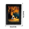 Halloween 3D Ghost Fridge Magnet Decorative Photo Frame Spooky Party Home Decor - 3DCT045: 3D Magnetic Fridge Magnet