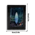 Halloween 3D Geist magnetischer Kuehlschrankaufkleber dekorativer Fotorahmen fuer Notizen. - 3D-Geist / S