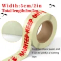 Halloween leuchtende Warnband im Dunkeln leuchtend Vorsichtsband 5cm Breite 2m Länge - 5cmx2m