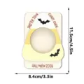 Halloween wooden magnetic photo frame 3d holiday decoration custom gift memory display - MZ1209E Candy Corn Style
