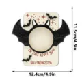 Halloween magnetic wooden photo frame bat shaped decorative sticker for home decor - MZ1209B Bat Style