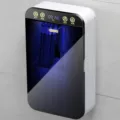 Wandmontierter intelligenter Bestecksterilisator mit UV-Desinfektion und Trocknung für Küche. - Intelligenter Sterilistionsstil / Keramik Weiß