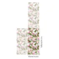 Static cling window film with beautiful magnolia floral pattern, privacy glass sticker 43x100cm. - XCBL165