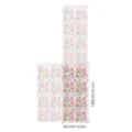 Static cling window film floral pattern decorative glass sticker 43x100cm removable. - XCBL169