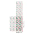 Lotus flower electrostatic glass window sticker detail view, decorative privacy film pattern. - XCBL170