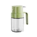 Bottiglia spruzzatore di olio in vetro trasparente per cucina cottura dispenser olio - Verde (200 ml)